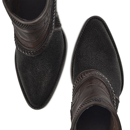  Stingray Women's Black Booties