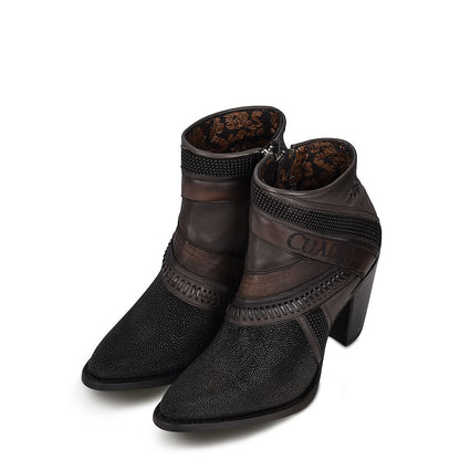  Stingray Women's Black Booties