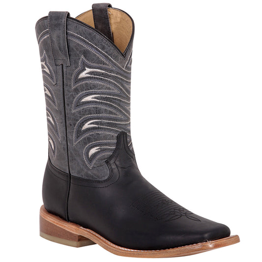  Black Square Toe Boot