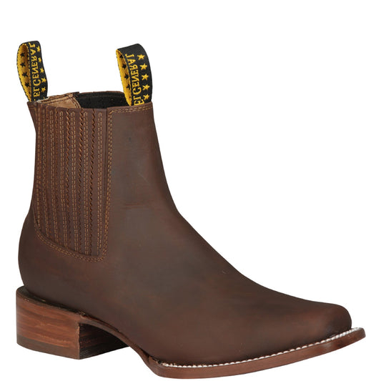  Men's Chelsea Square Toe Boots