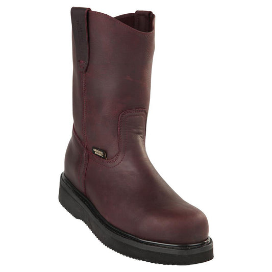  Boots Men's Pull On Work Boot Steel Toe