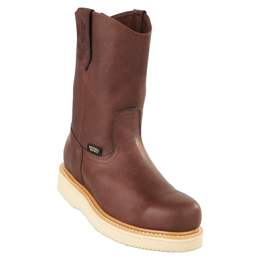  Leather Work Boots Steel Toe