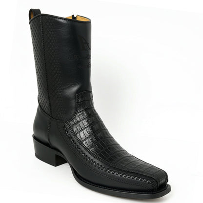  Portugal Caiman Boots 7x Square Toe