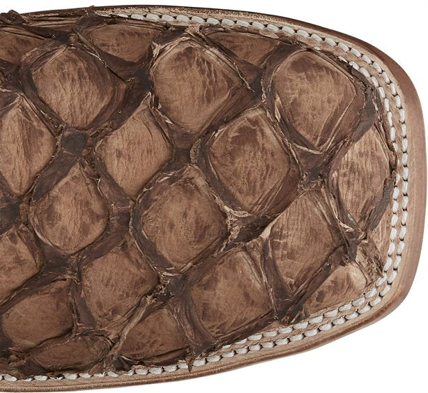 Tony Lama Men's Leviathan Pirarucu Square Toe Boot
