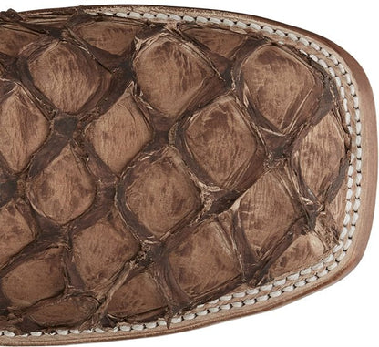 Tony Lama Men's Leviathan Pirarucu Square Toe Boot