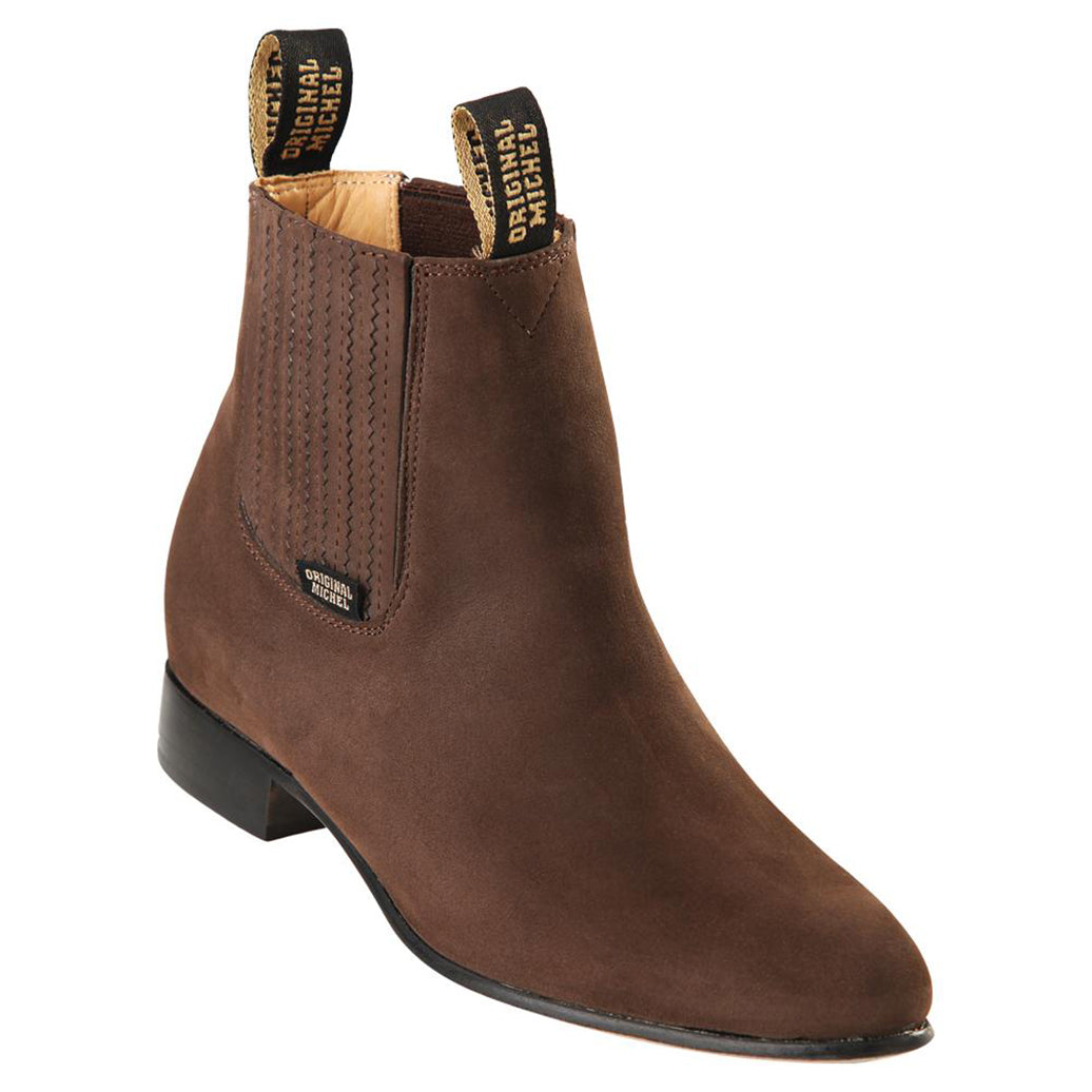  Nobuck Suede Botin Charro