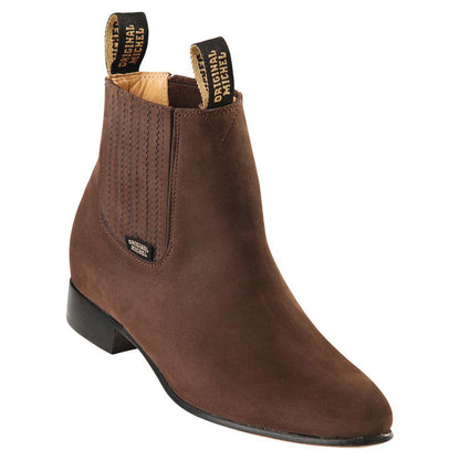  Nobuck Suede Botin Charro