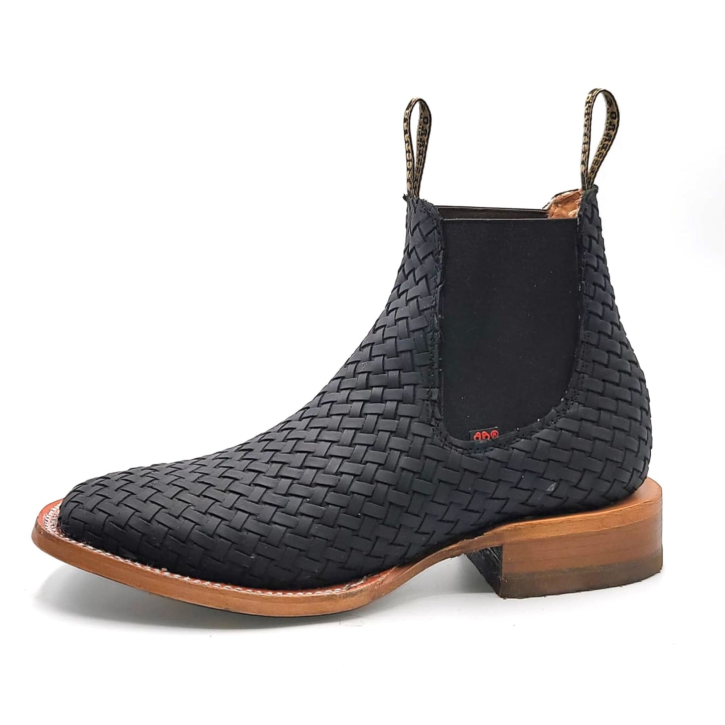  Men's Black Petatillo Ankle Boot