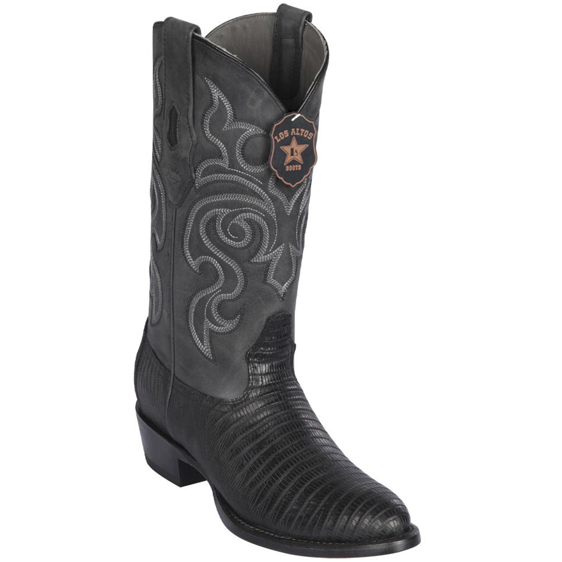  Black Lizard Boots R-Toe