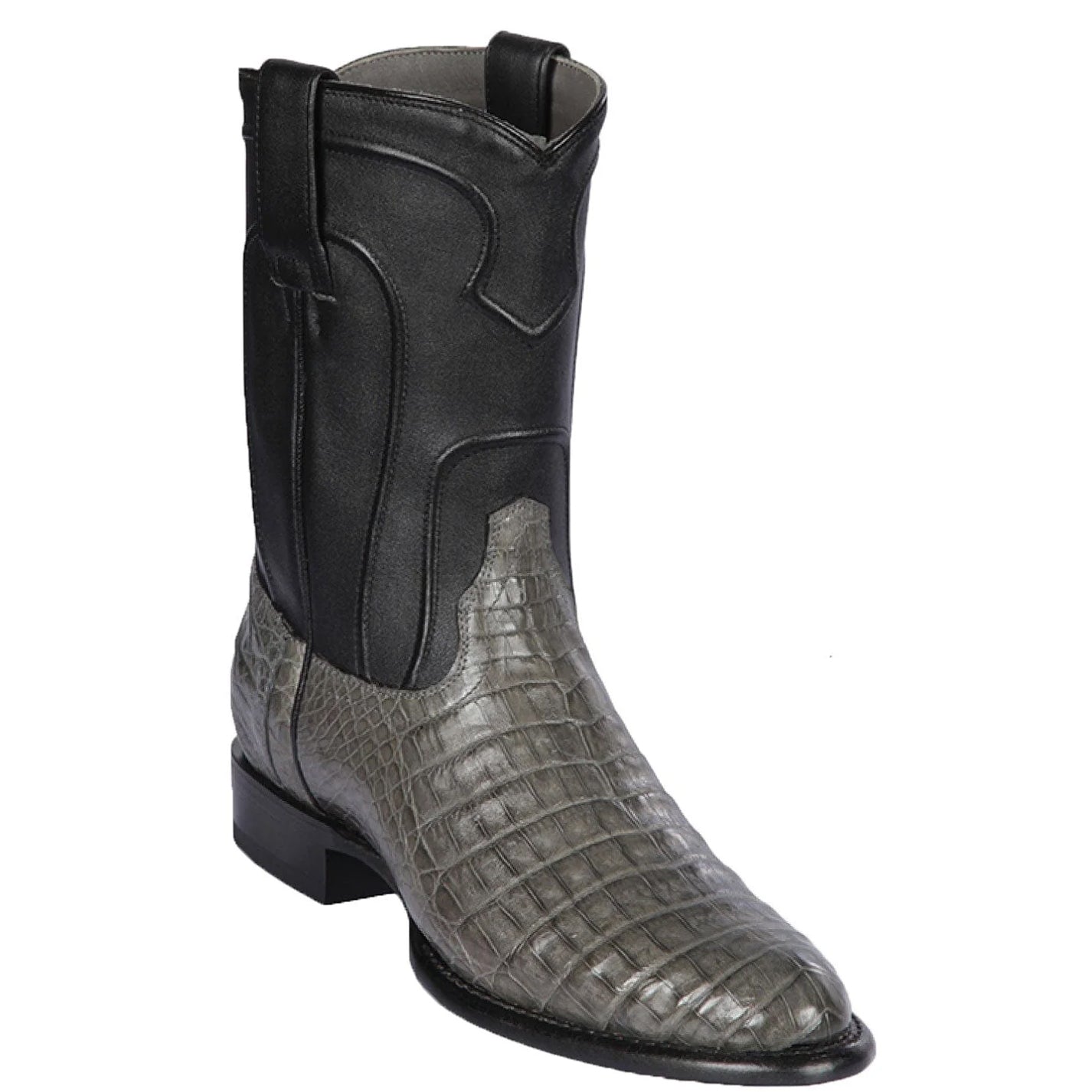  Grey Caiman Roper Cowboy Boots