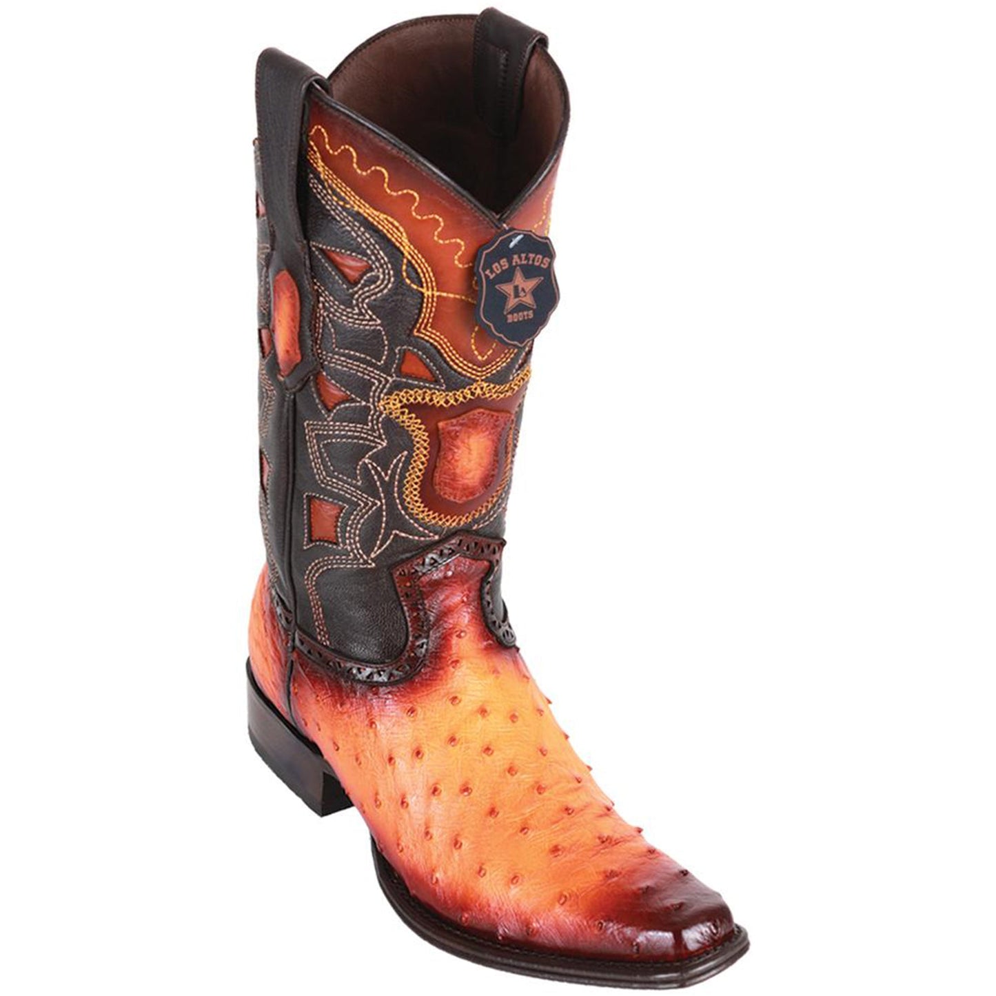  Buttercup Ostrich Boots - European Toe