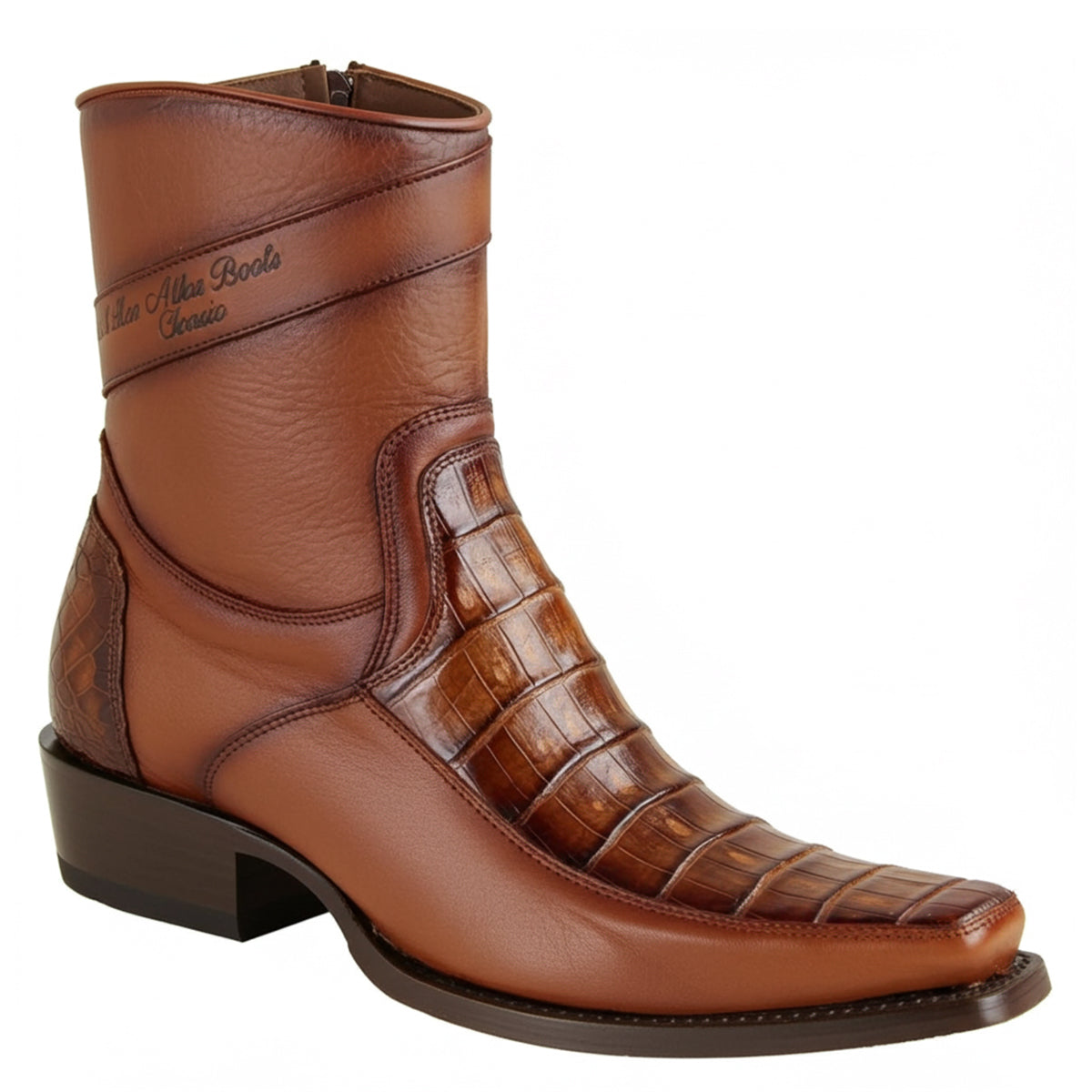  Short Caiman Boots European Toe