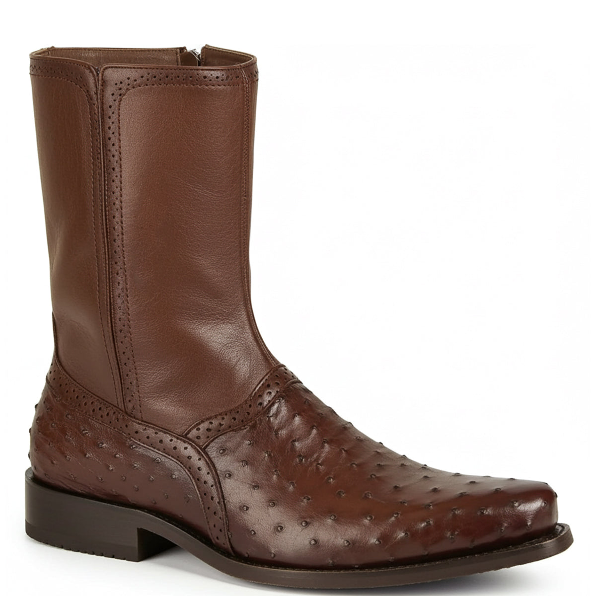  Men's Ostrich Dress Boots