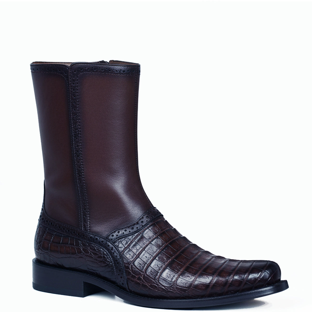  Men's Caiman Belly Dress Boots