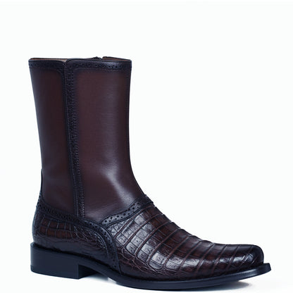  Men's Caiman Belly Dress Boots