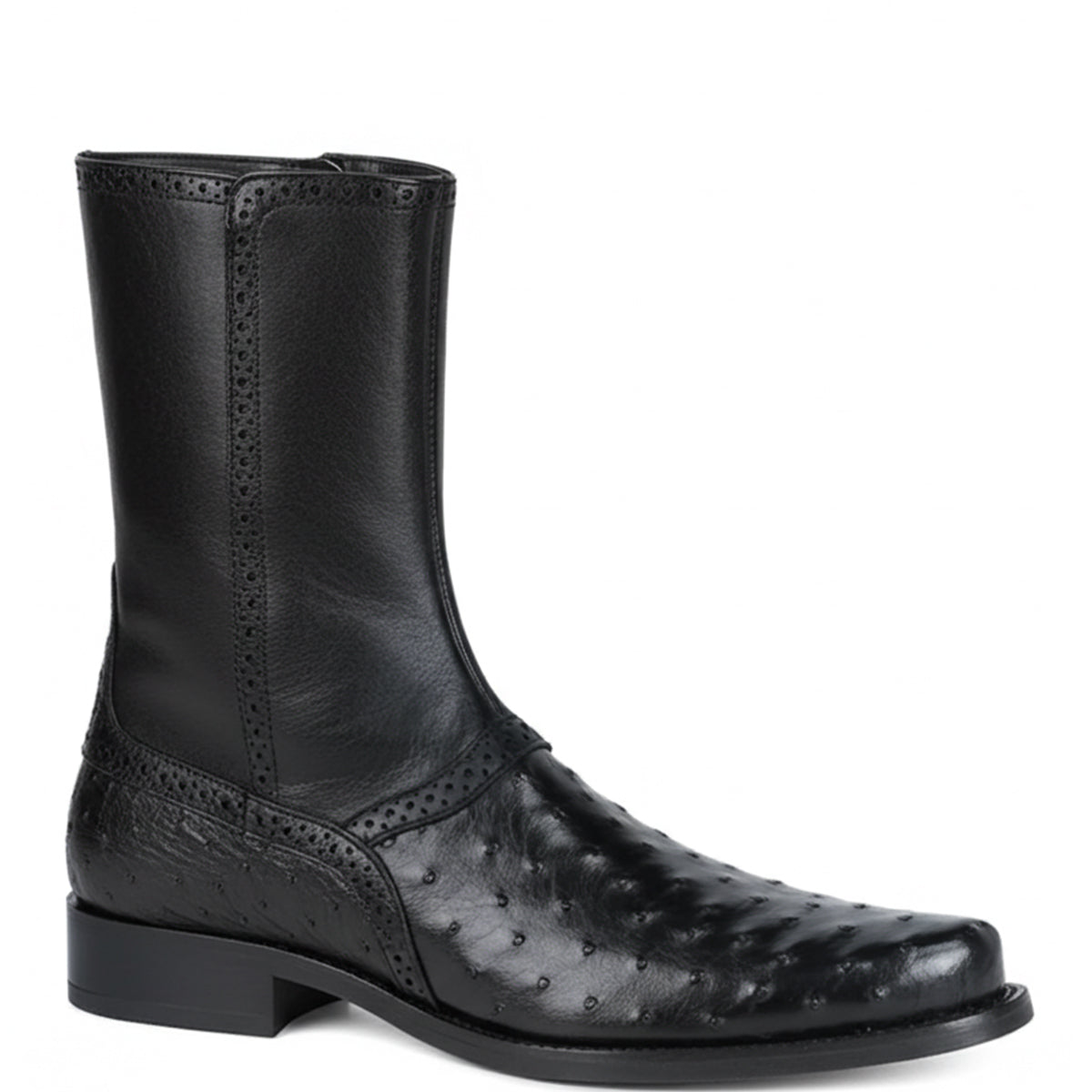  Men's Ostrich Dress Boots