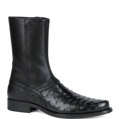  Men's Ostrich Dress Boots