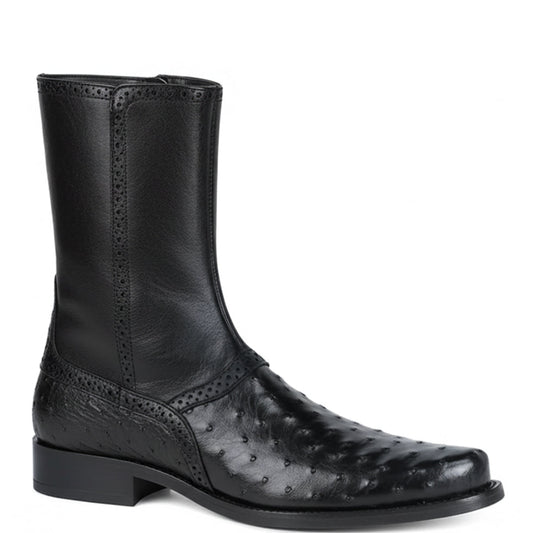  Men's Ostrich Dress Boots