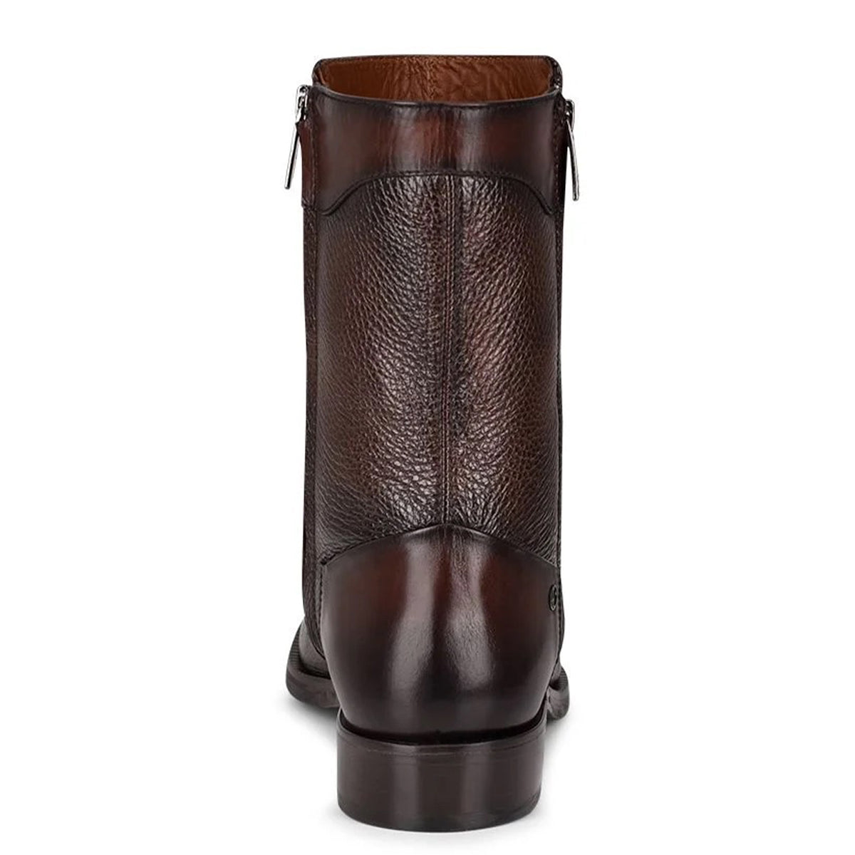  Deer Double Zipper Dress Boot