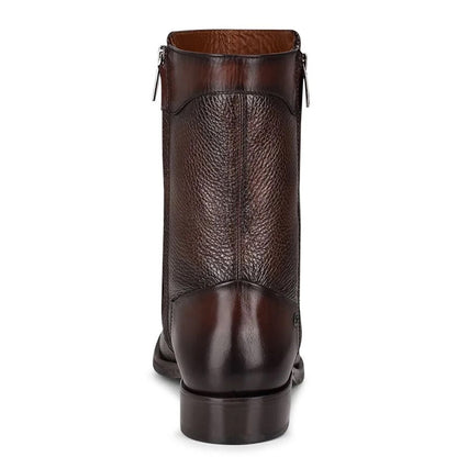  Deer Double Zipper Dress Boot