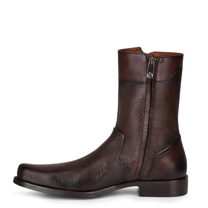  Deer Double Zipper Dress Boot