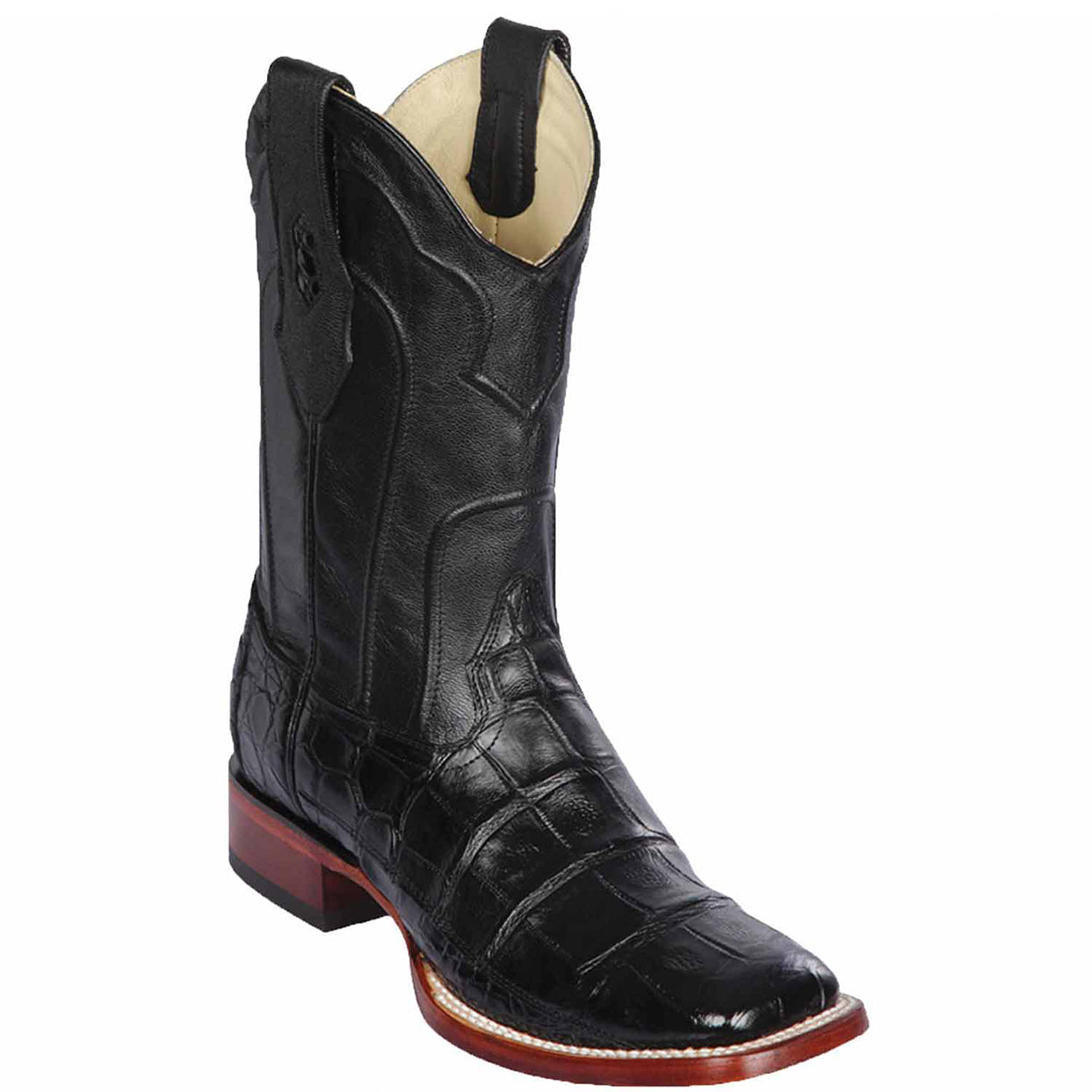  Black Alligator Boots