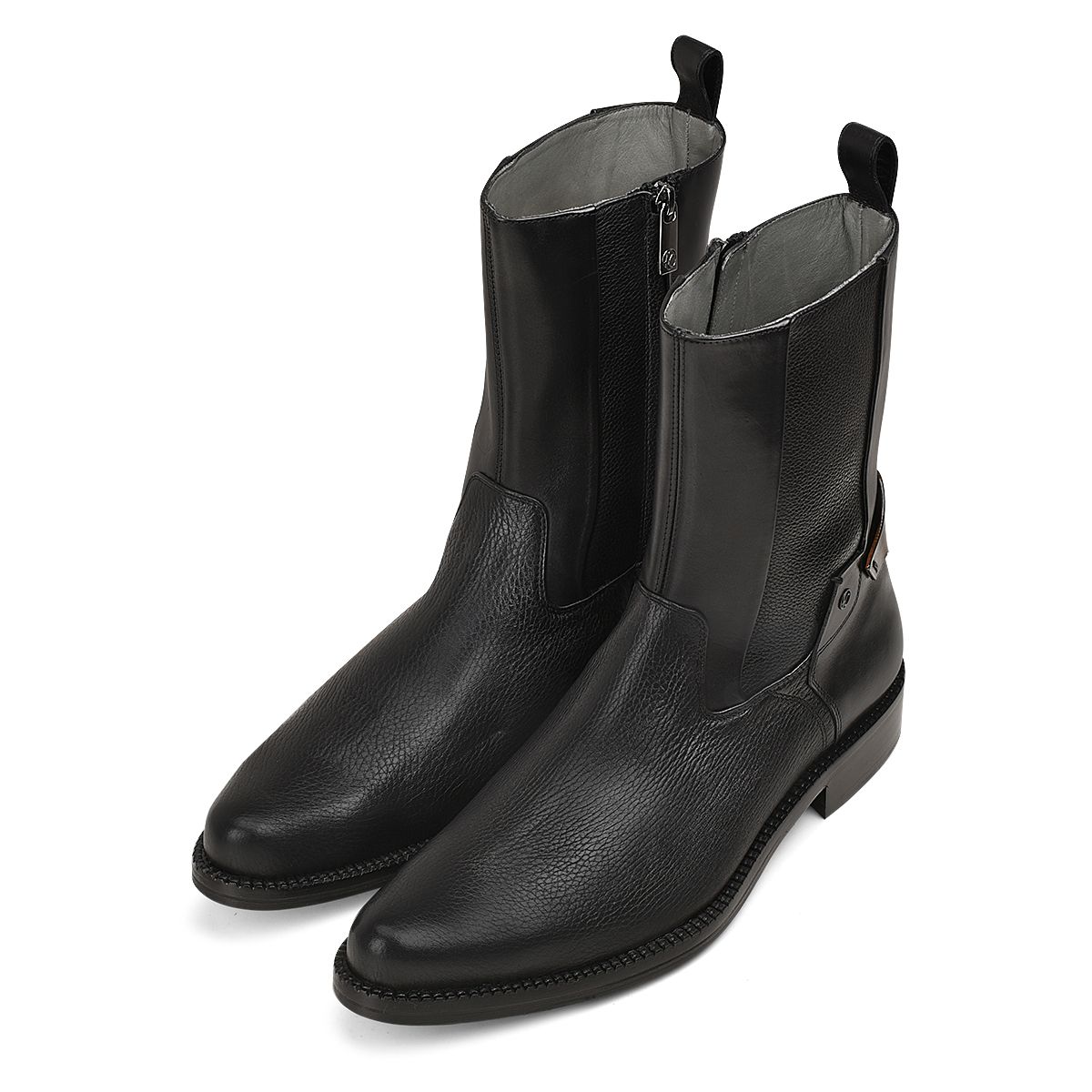  Black Deer Dress Boot