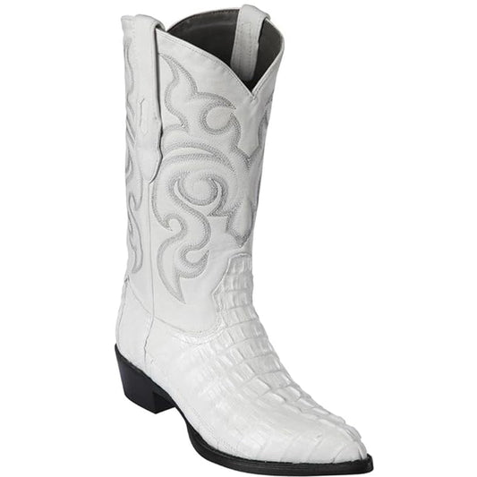  White Crocodile Boots