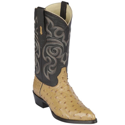  Antique Saddle Ostrich Cowboy Boots