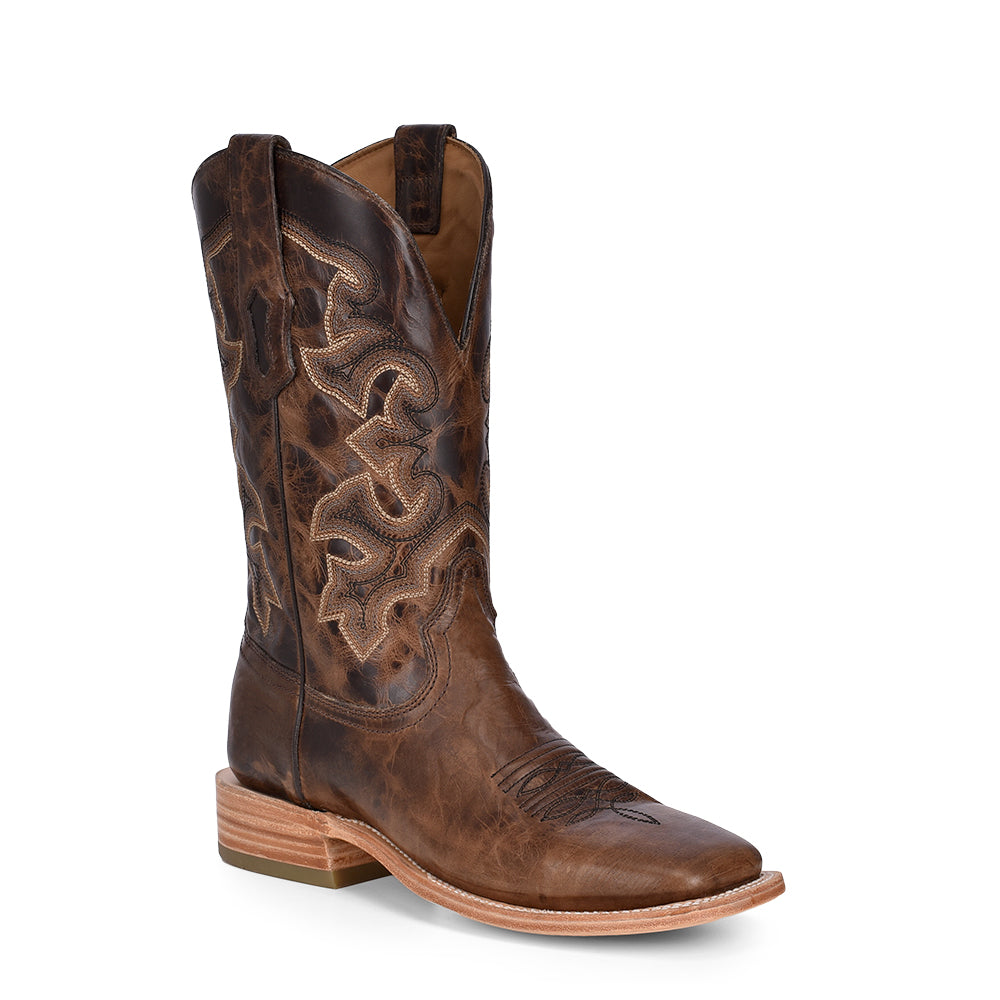 Corral Square Toe Mens Cowboy Boots - Moka