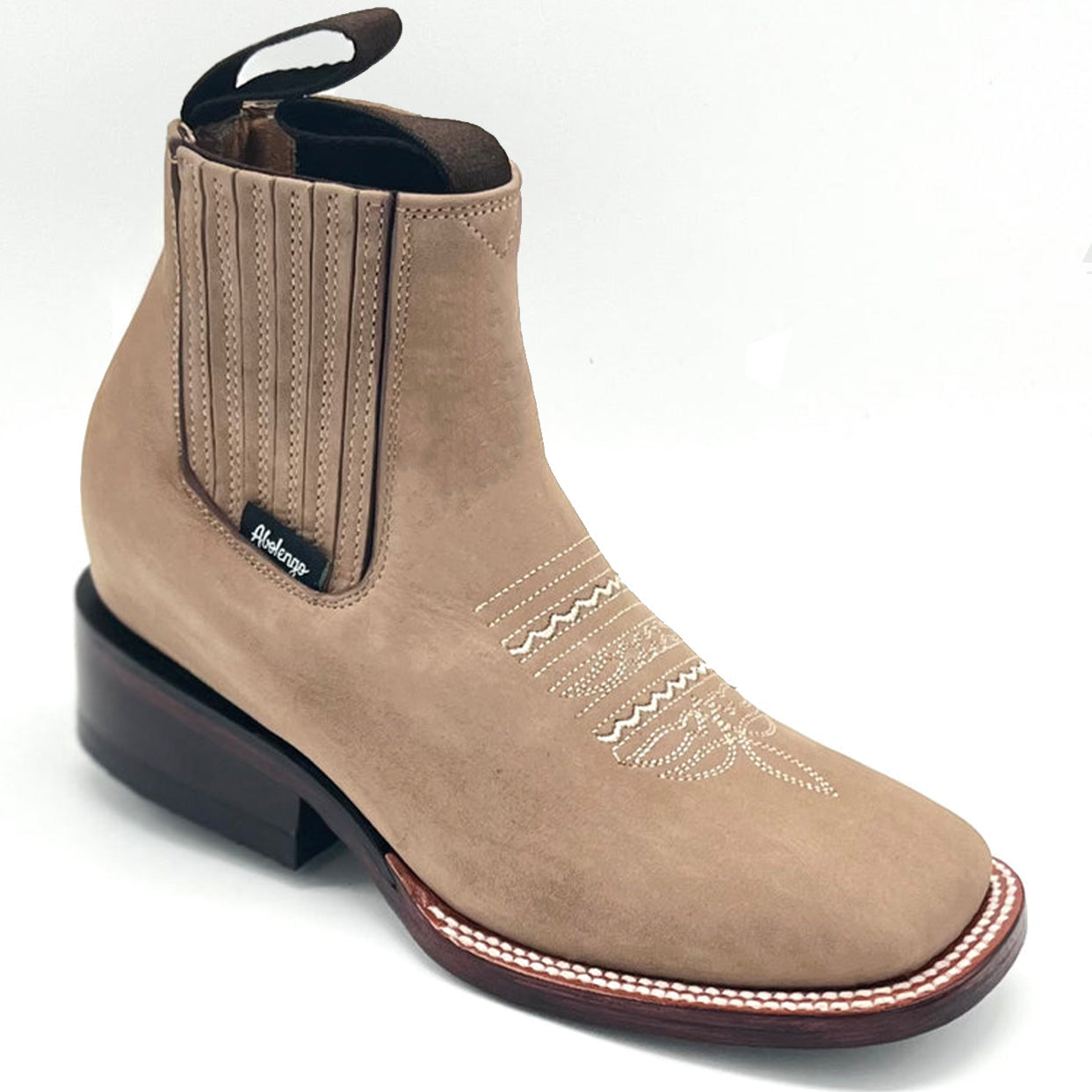  Ankle Square Toe Cowgirl Boots