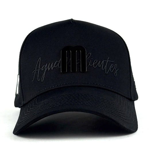  Black Aguascalientes Snapback Cap