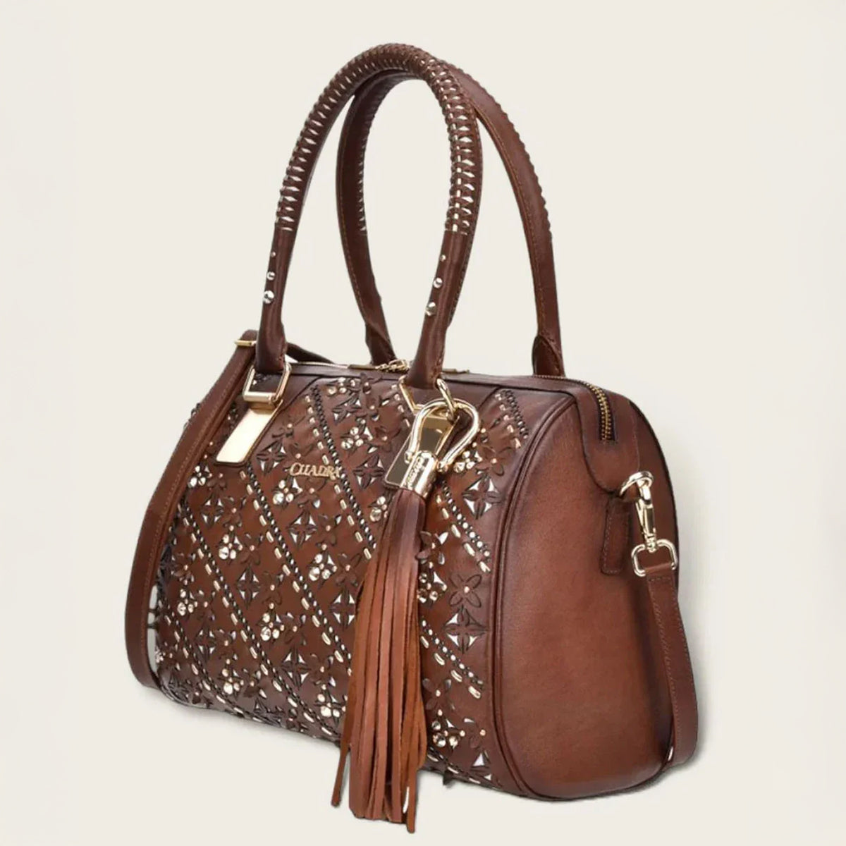  Handbag With Austrian Crystals