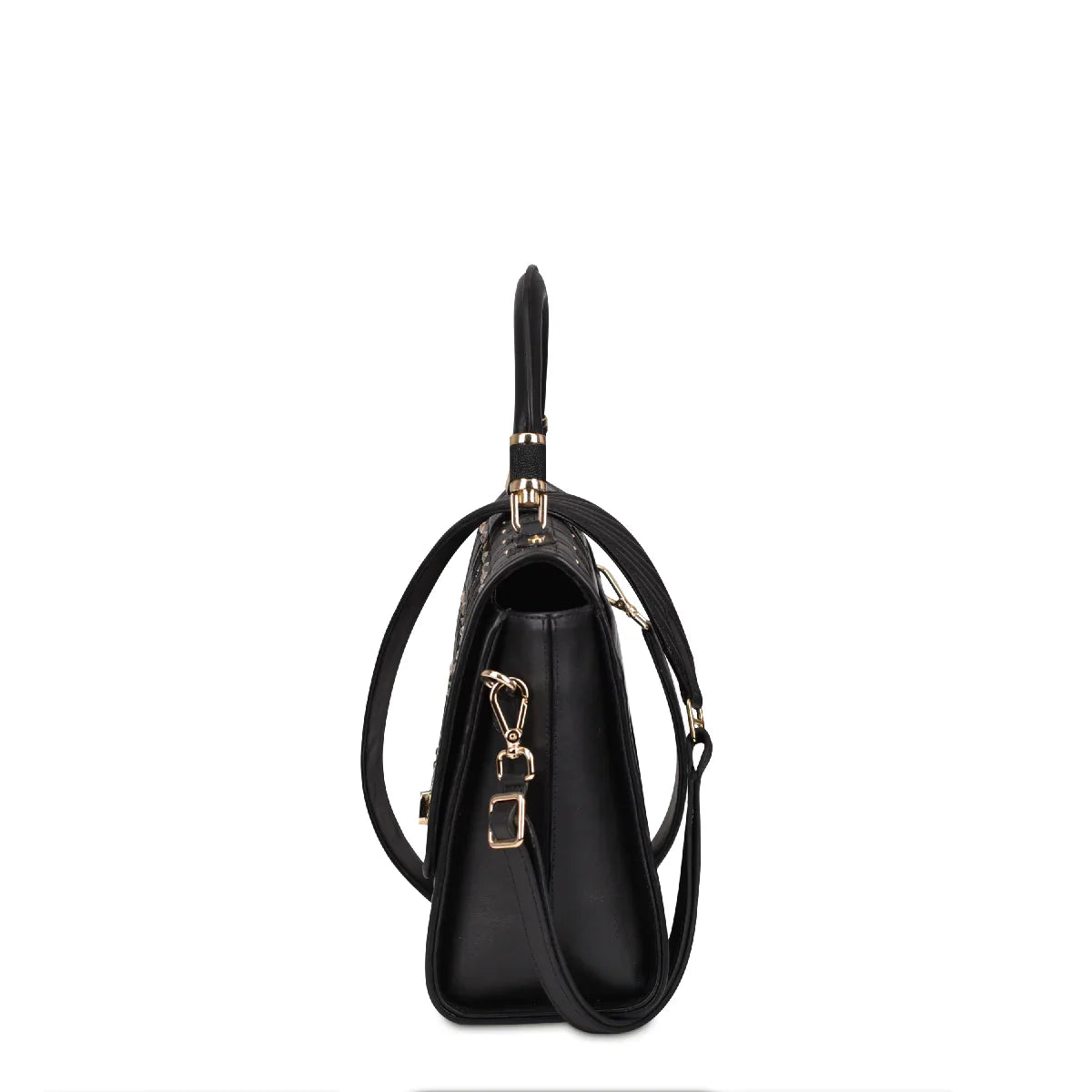  Black Quilted Purse Genuine Stingray & Leather