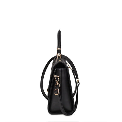  Black Quilted Purse Genuine Stingray & Leather