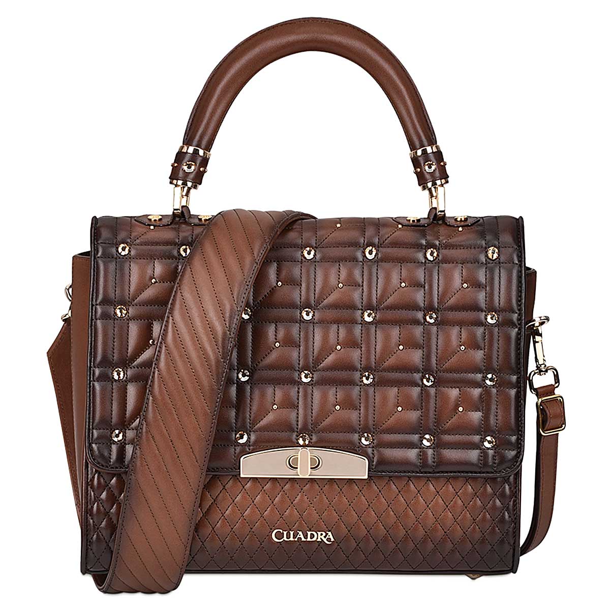  Honey Quilted Purse