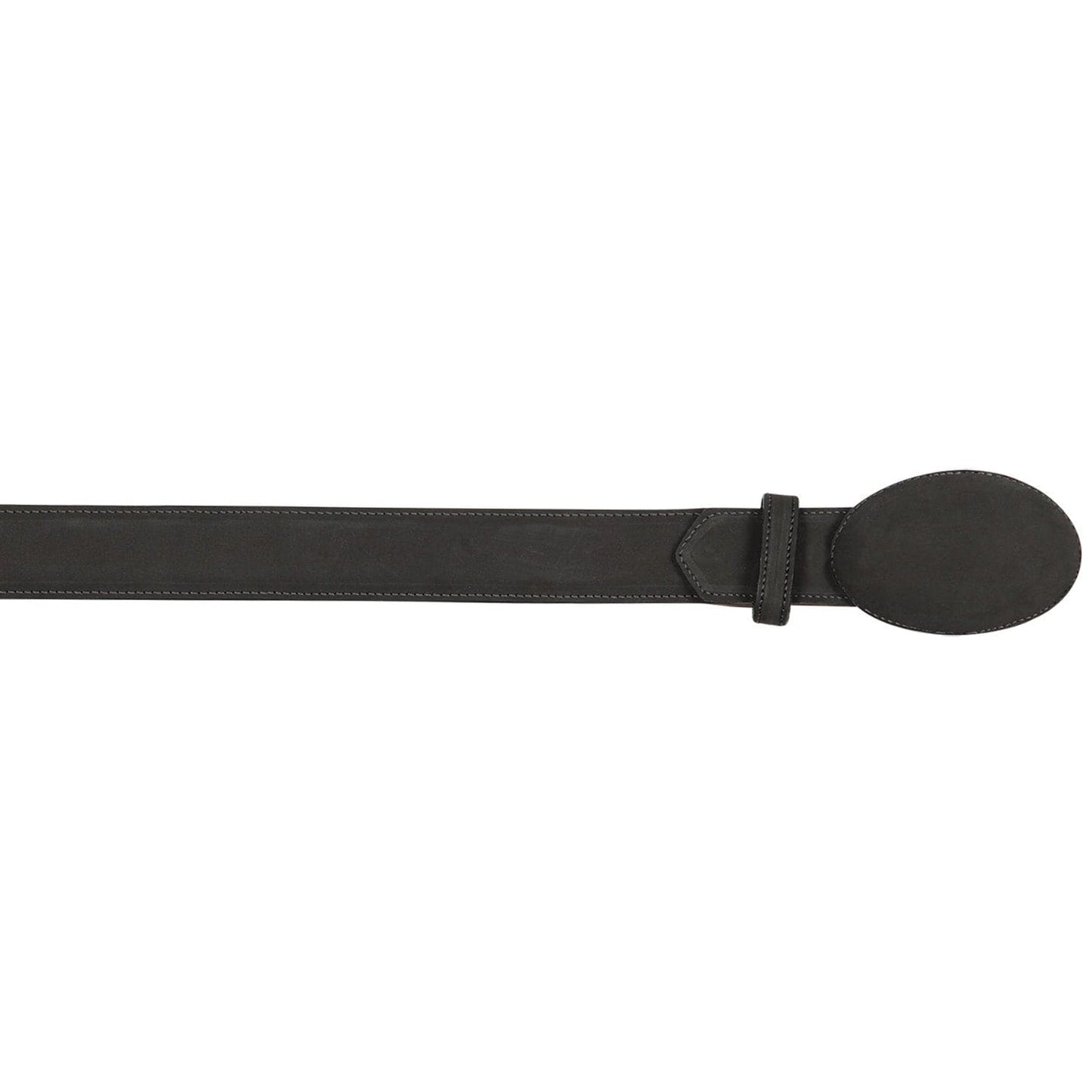  Nubuck Grey Western Belt