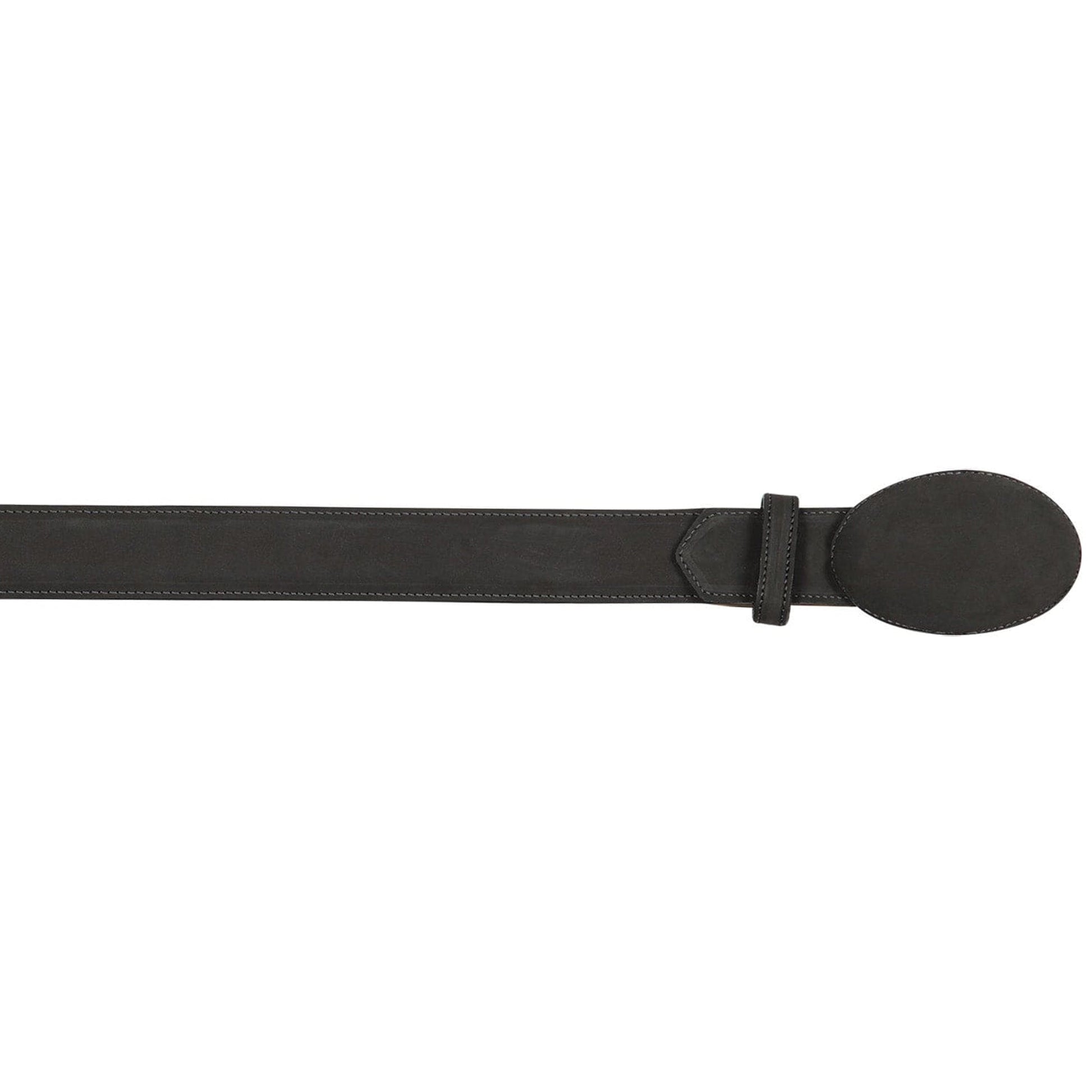  Nubuck Grey Western Belt