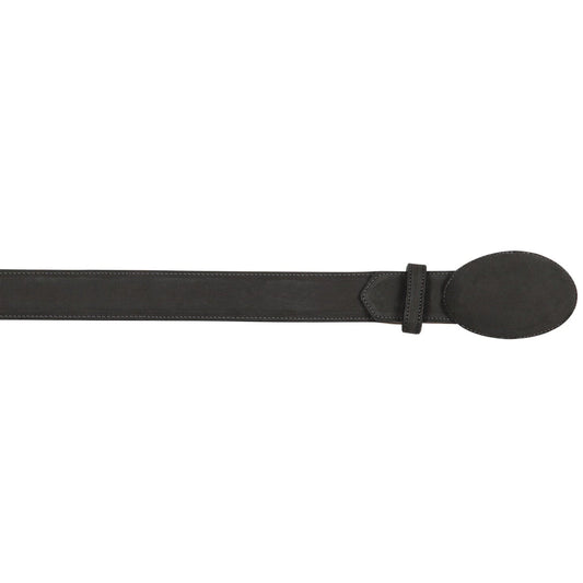  Nubuck Grey Western Belt