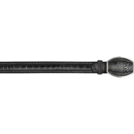  Faded Grey Caiman Belt