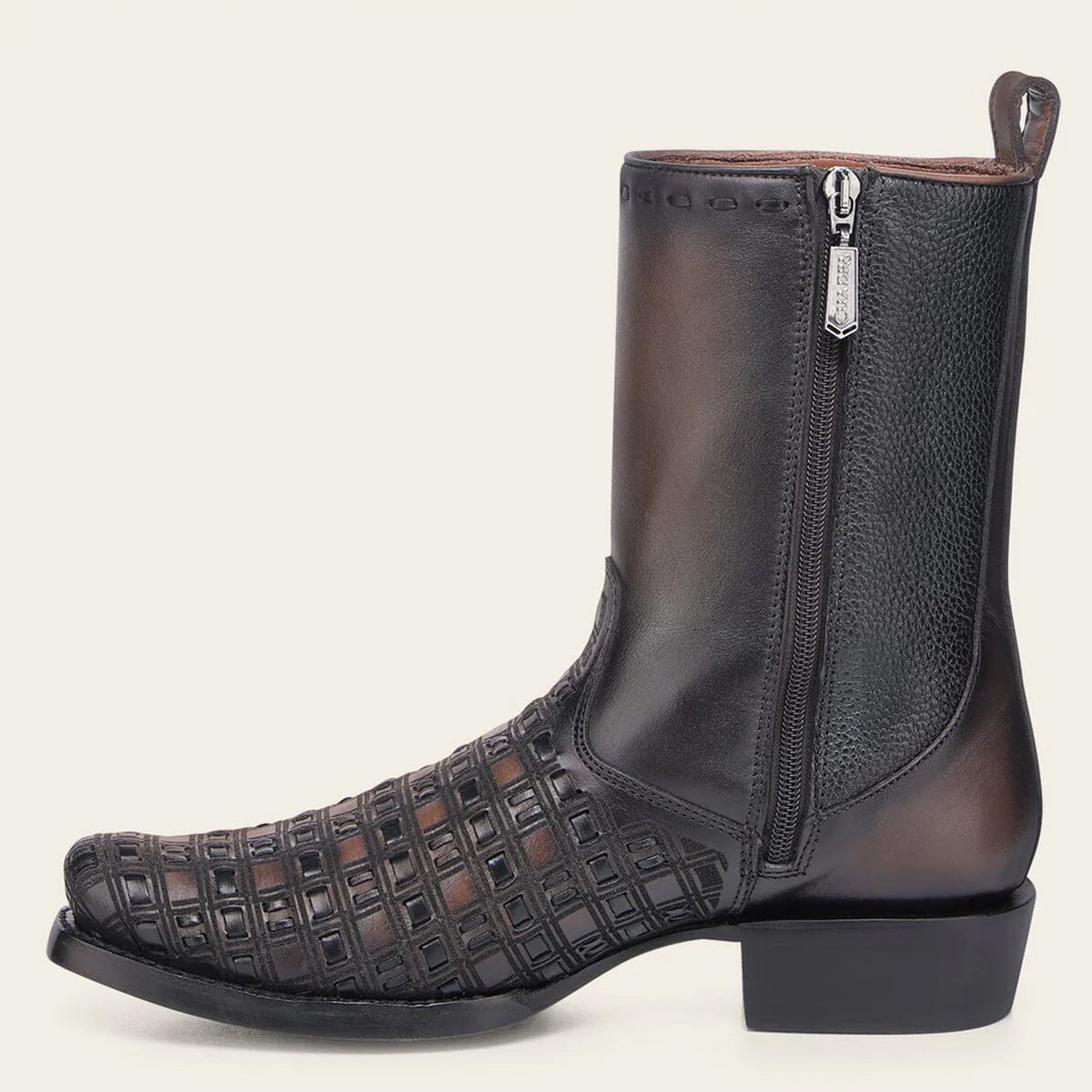  Men's Two Tone Woven Boot
