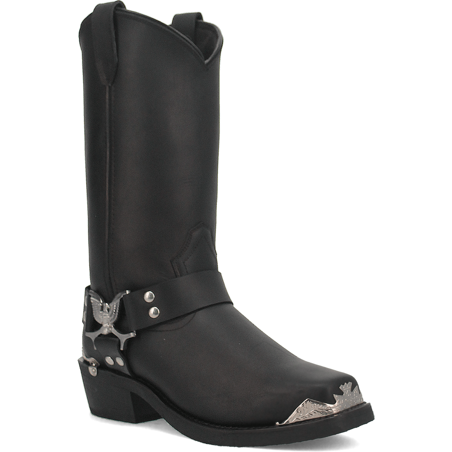 Dan Post Chopper Leather Harness Biker Boot