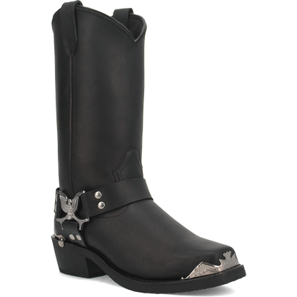 Dan Post Chopper Leather Harness Biker Boot
