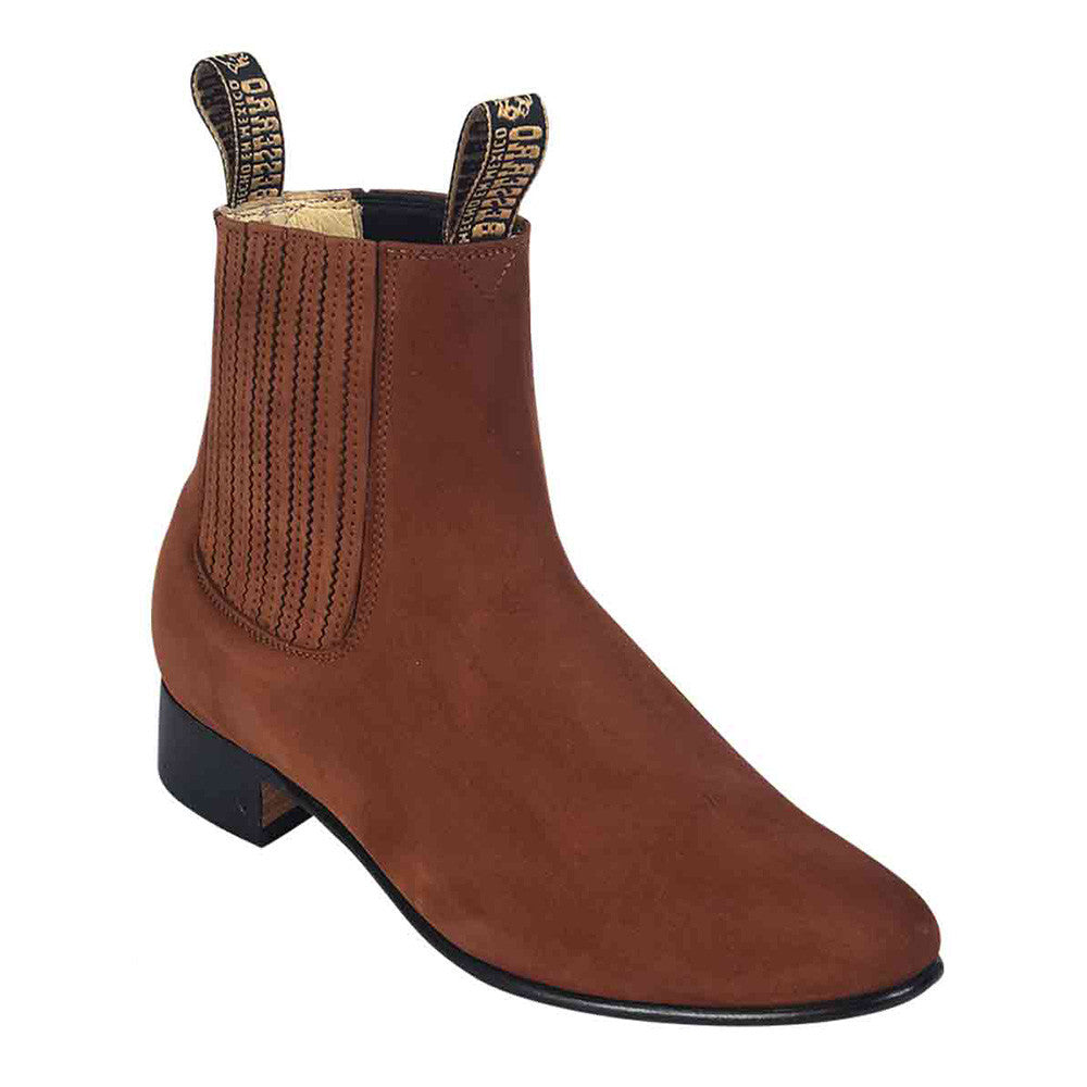  Men's Botines Camel Nubuck