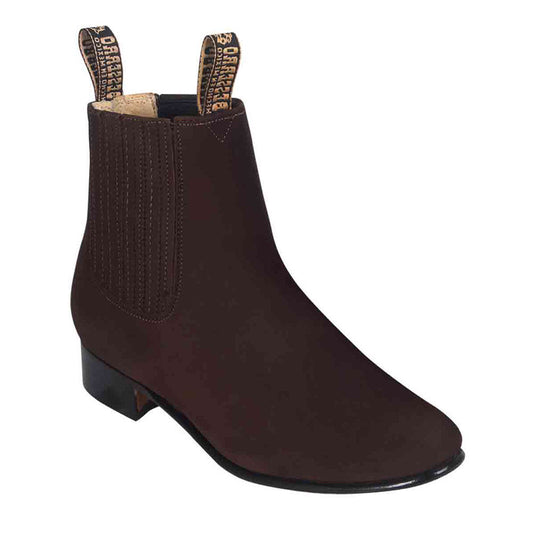  Men's Tabaco Nubuck Botin Charro