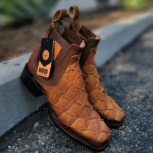  Fish Print Boots