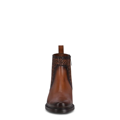  Honey Hand Painted Dress Shoe