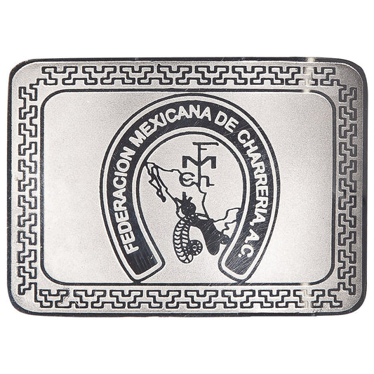 Handmade Buckle Federación Mexicana De Charreria