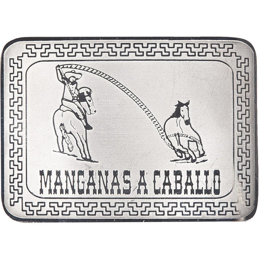 Handmade Manganas A Caballo Buckle