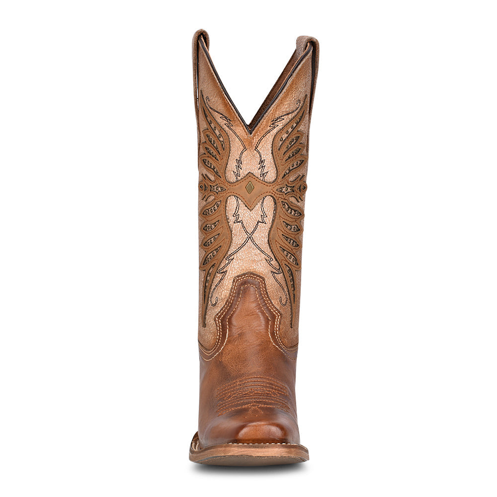 Corral Circle G Brown Studded Cowgirl Boot
